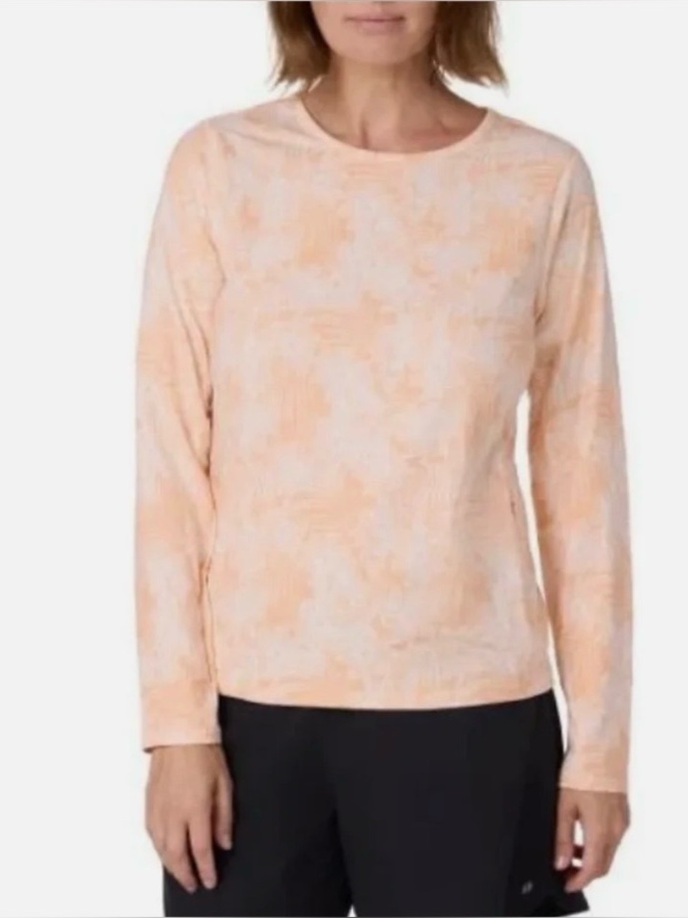 Hang Ten Swim Shirt UPF 50+, XL, Tropical Peach Color, zipper pocket